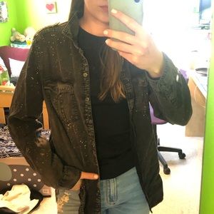 Taking Down 5/6 Grey button down